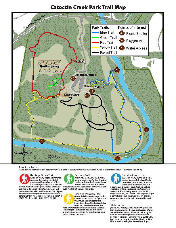 Catoctin Creek Trail Map